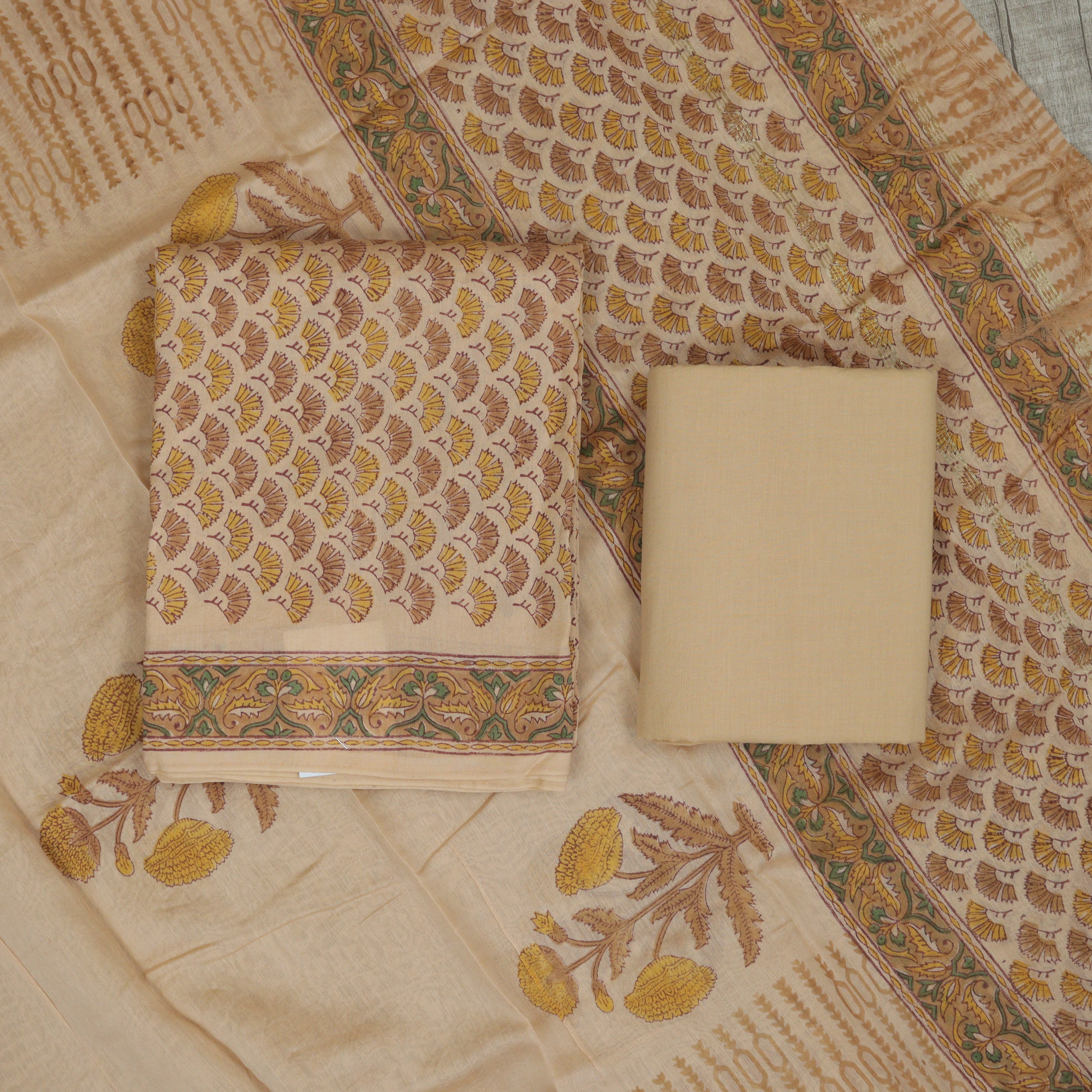 Load image into Gallery viewer, Chanderi Silk Unstitched-4678
