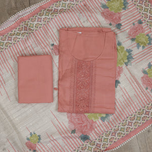 Rayon Cotton Unstitched Suit-4922
