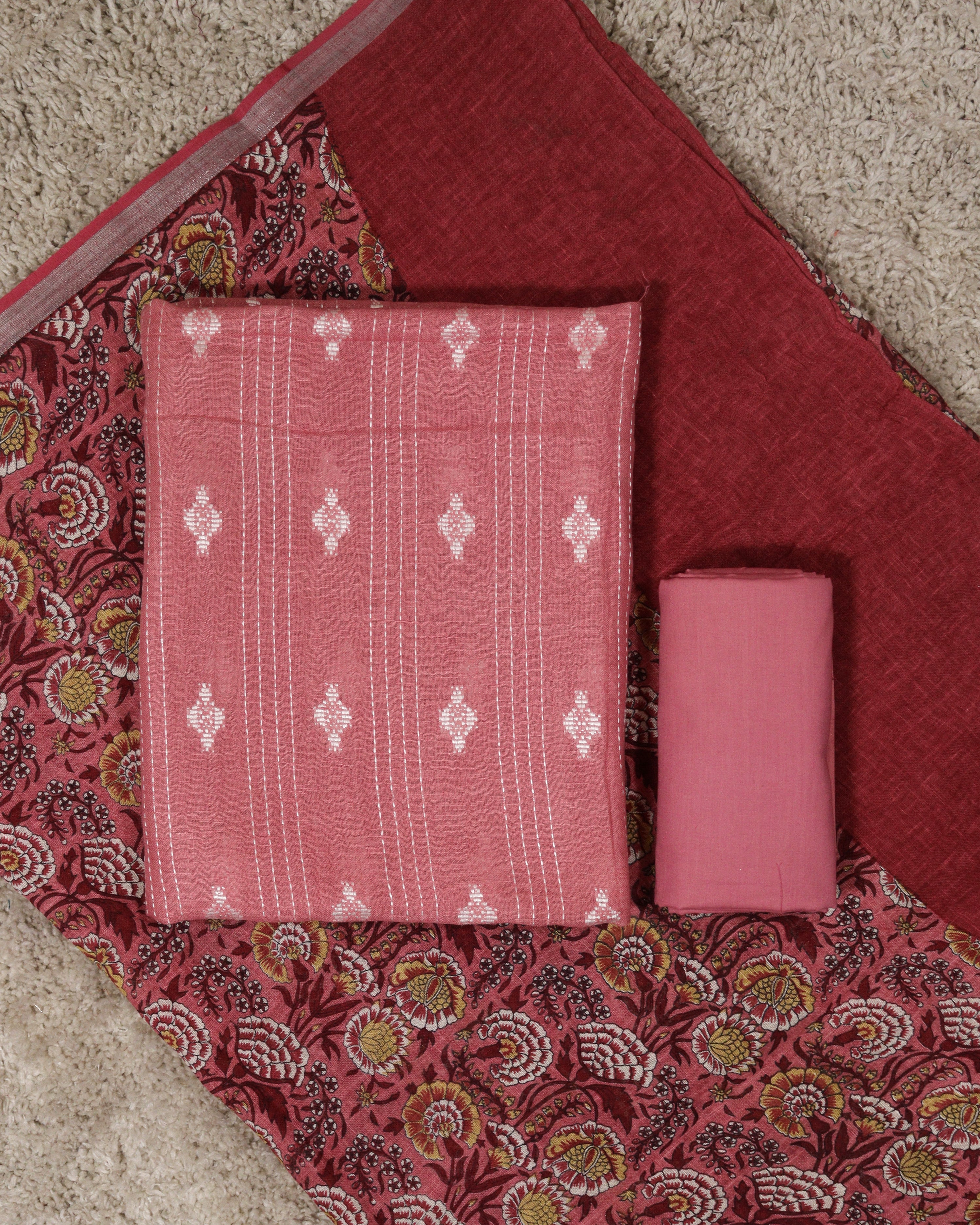Load image into Gallery viewer, Linen Unstitched Suit-7169
