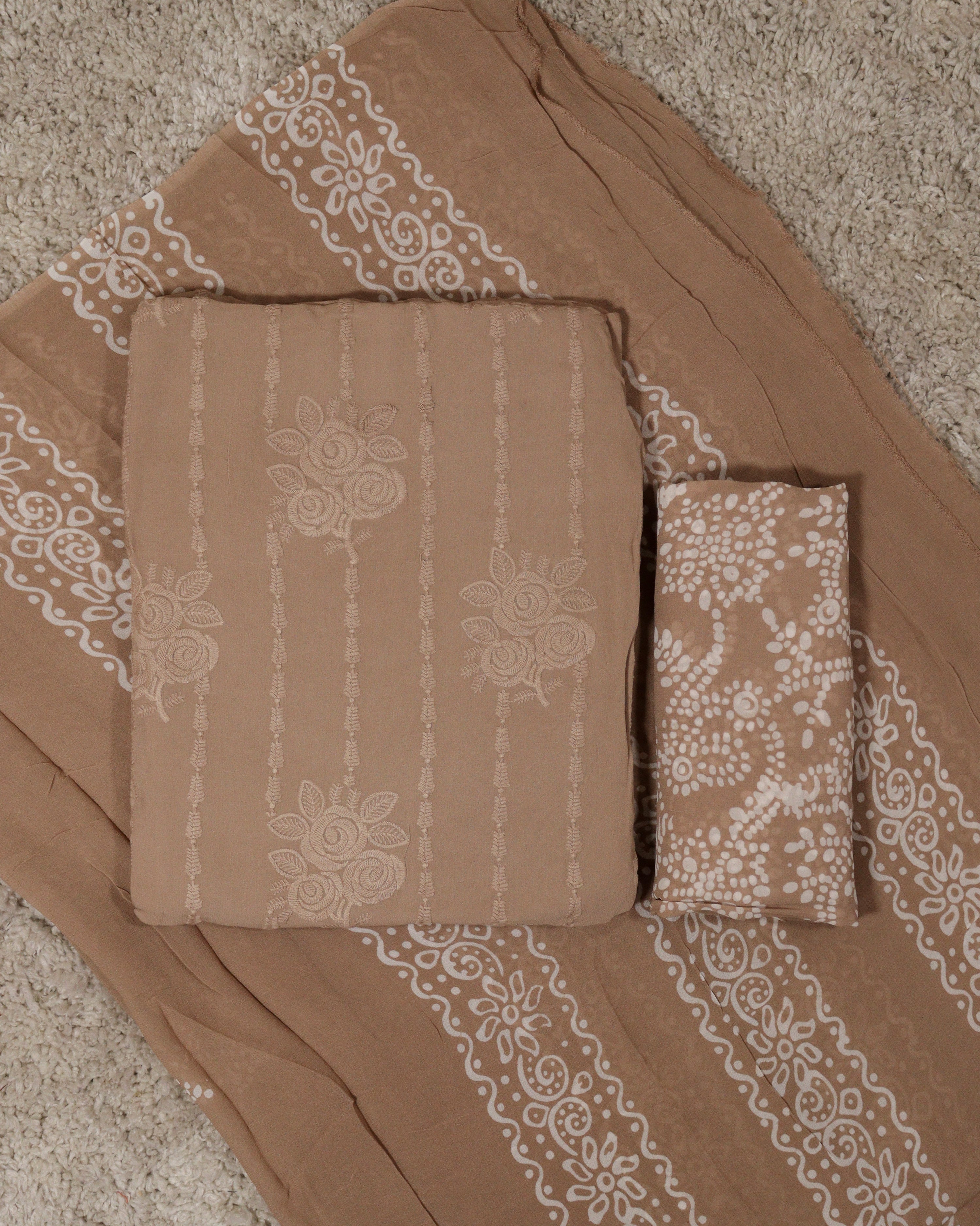 Load image into Gallery viewer, Georgette Unstitched-7162
