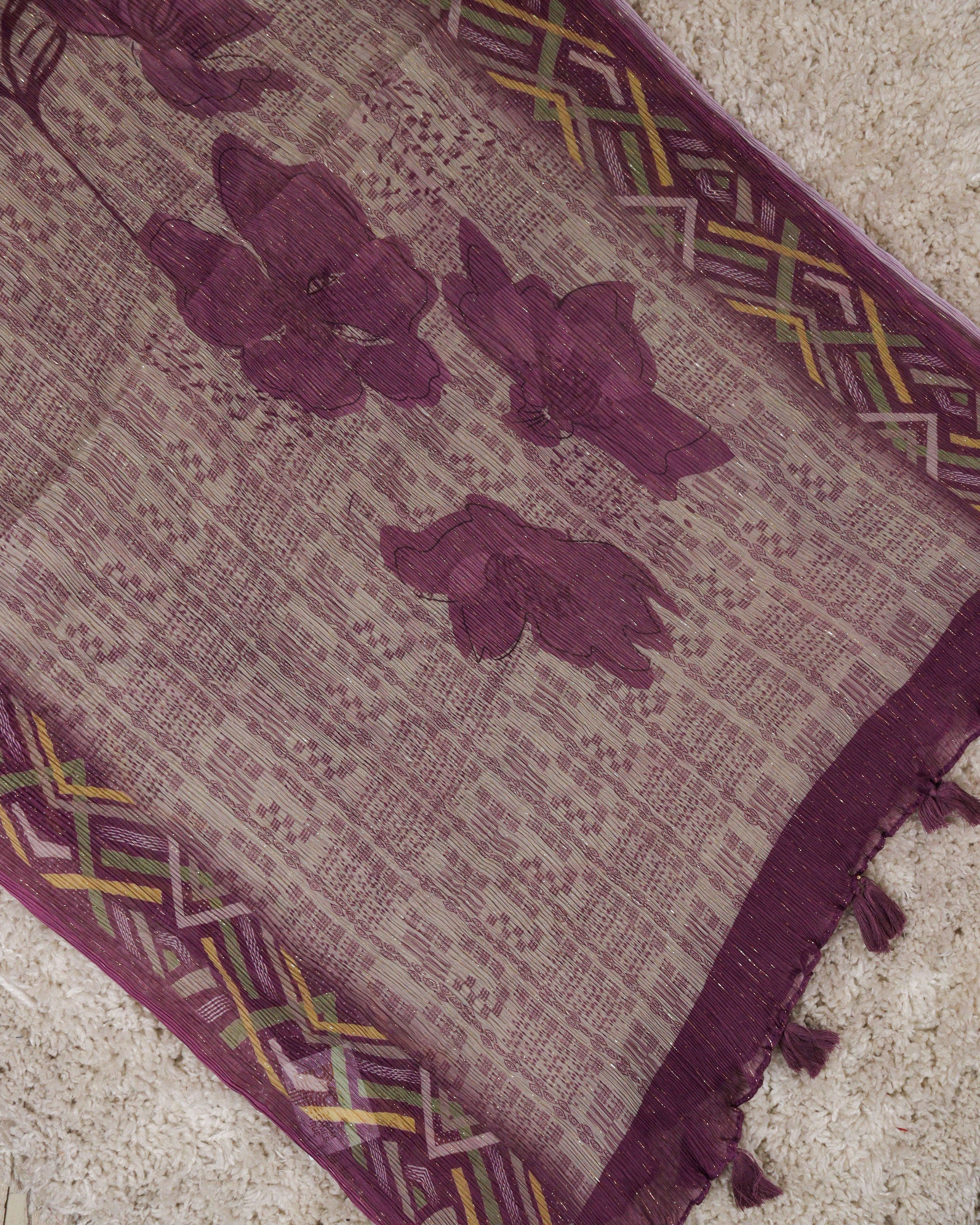 Load image into Gallery viewer, Chiffon Dupatta-3100

