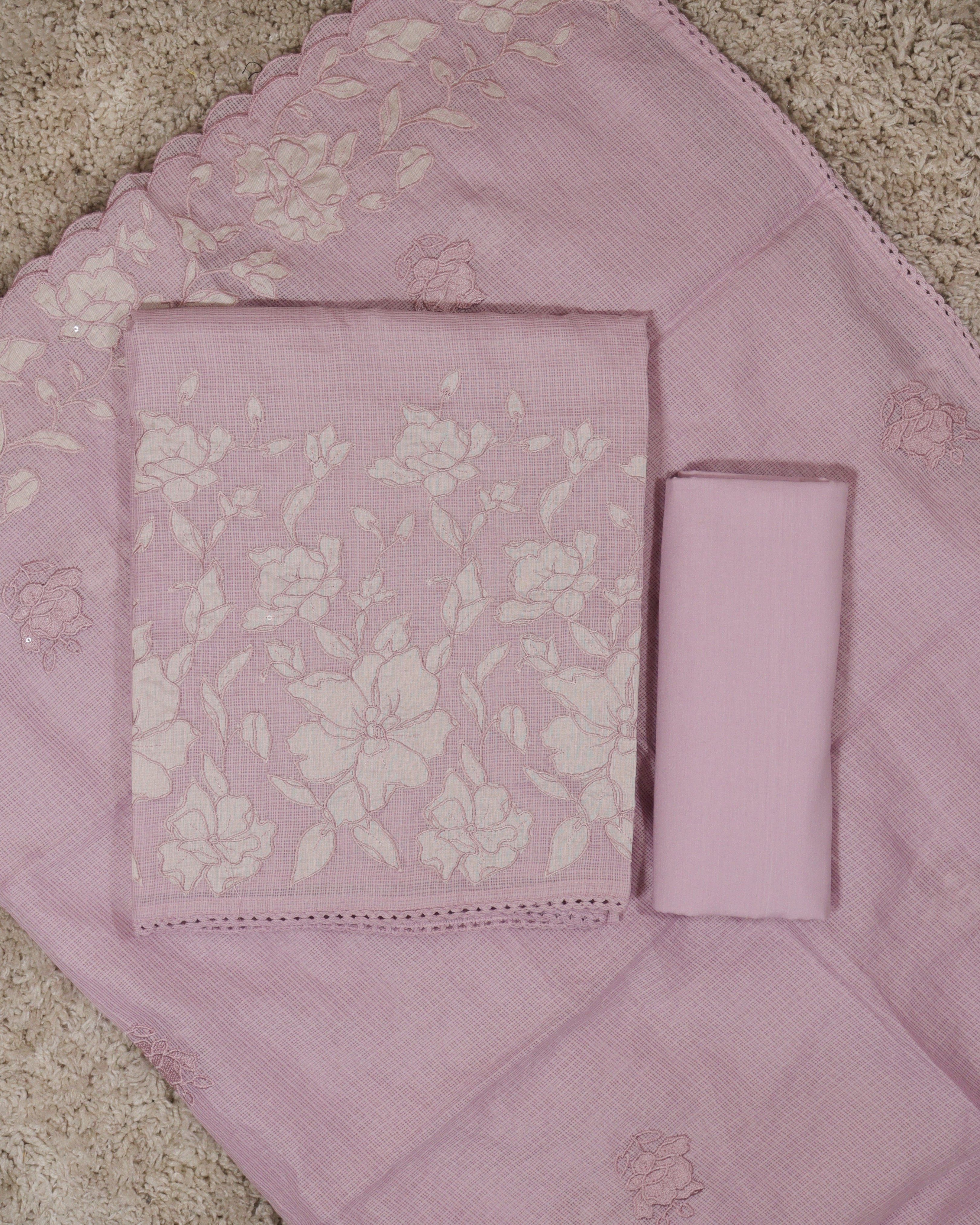 Load image into Gallery viewer, Silky Kota Unstitched Suit-7262

