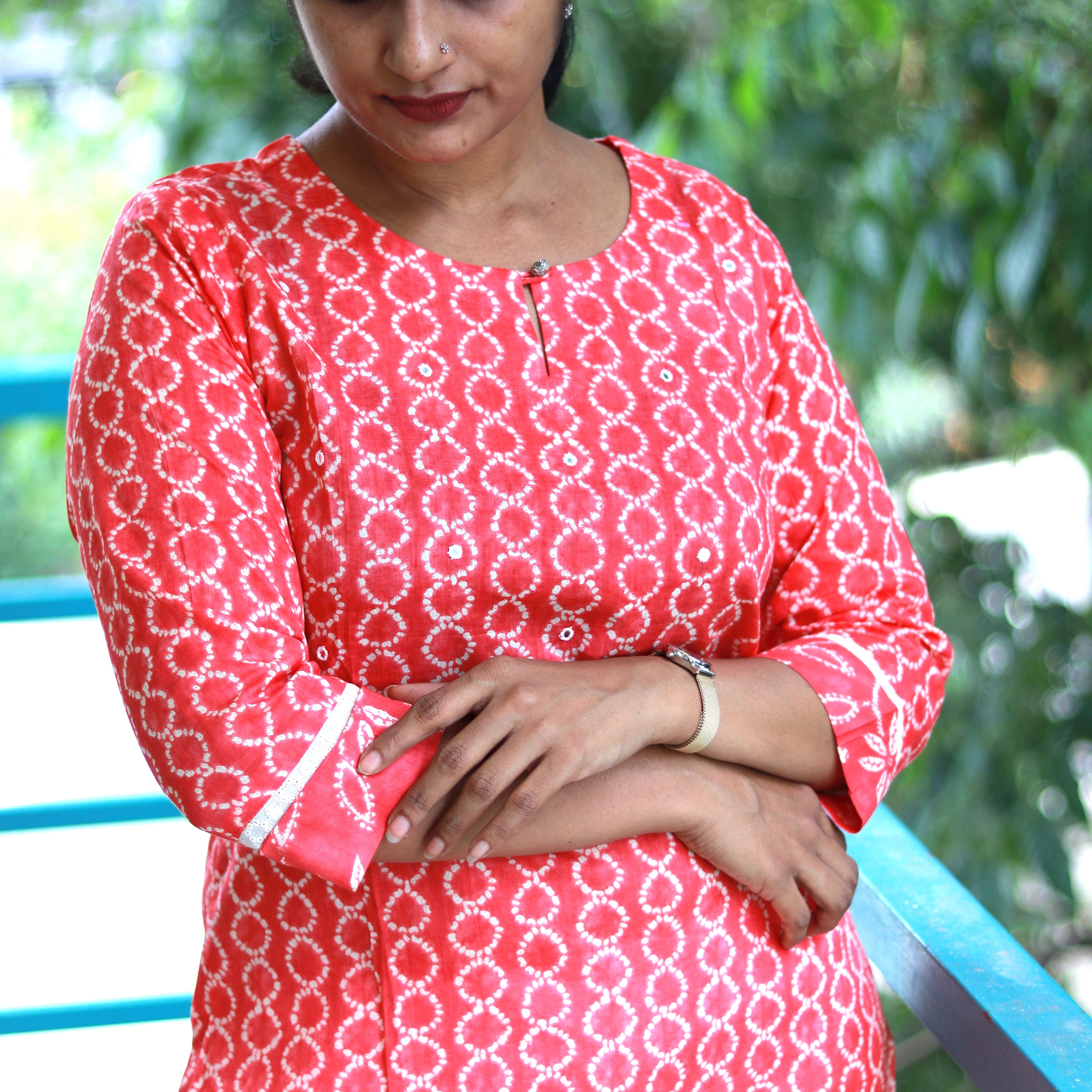 Load image into Gallery viewer, Pure Cotton Kurti - 3663
