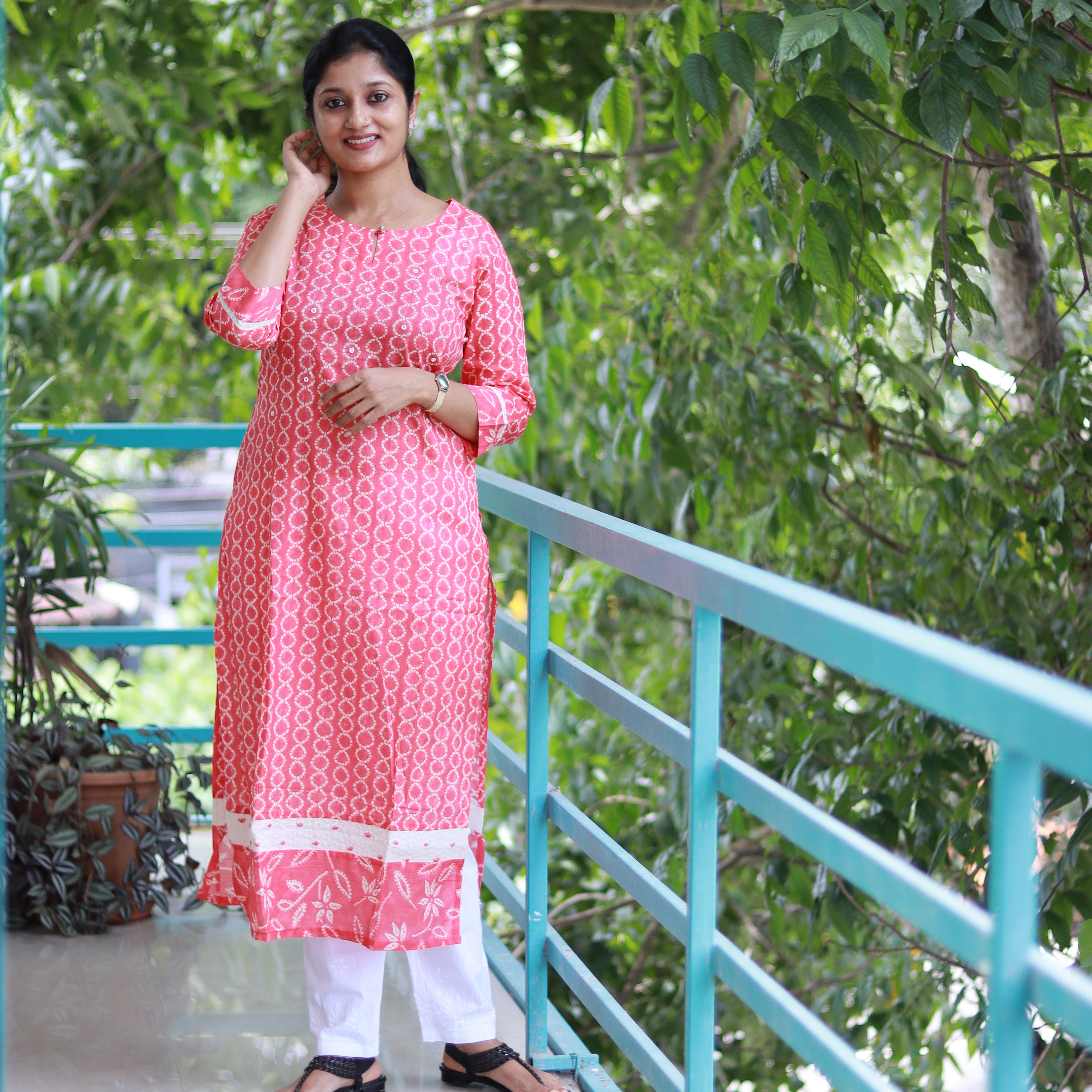 Load image into Gallery viewer, Pure Cotton Kurti - 3663

