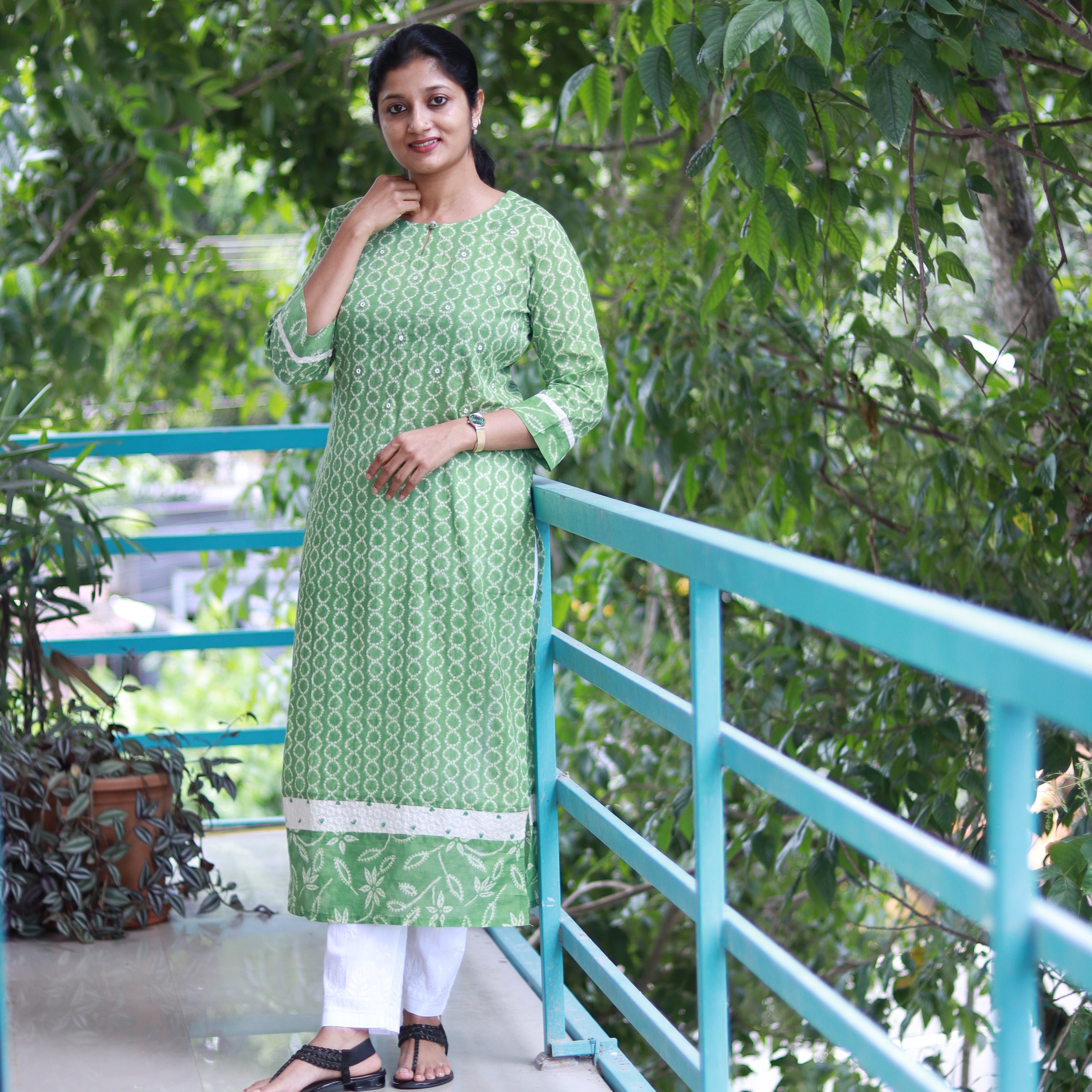 Load image into Gallery viewer, Pure Cotton Kurti - 3663
