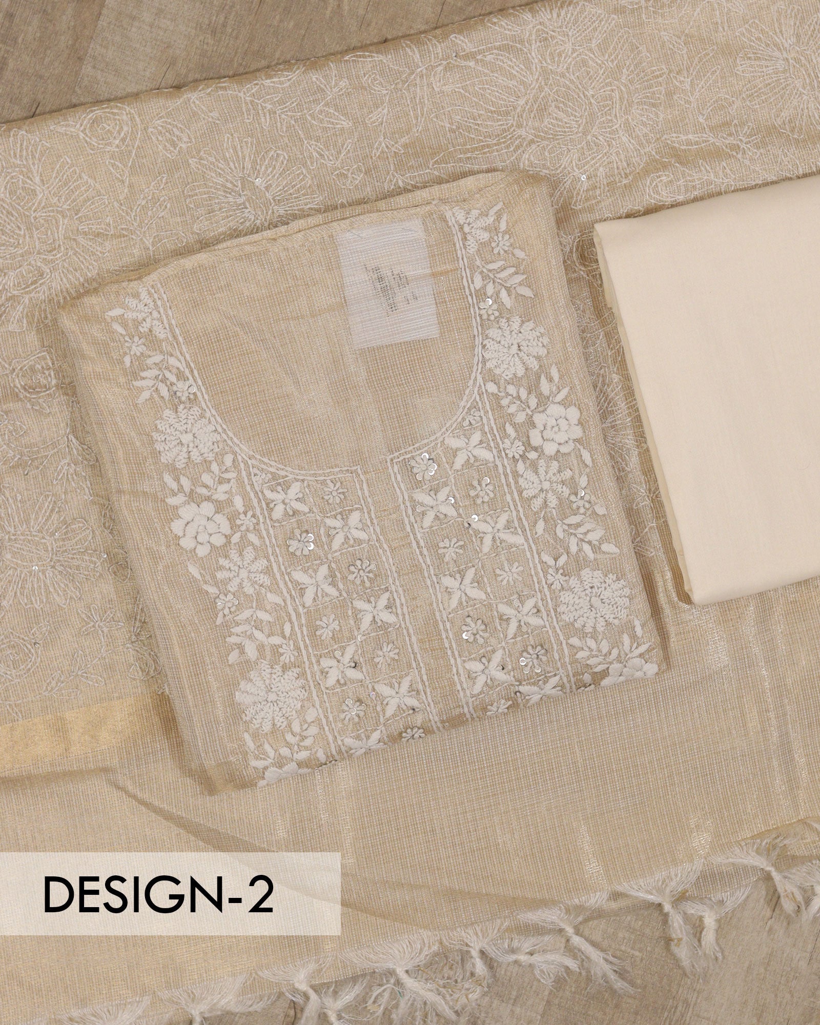 Load image into Gallery viewer, Tissue Kotta Unstitched Suit-5132
