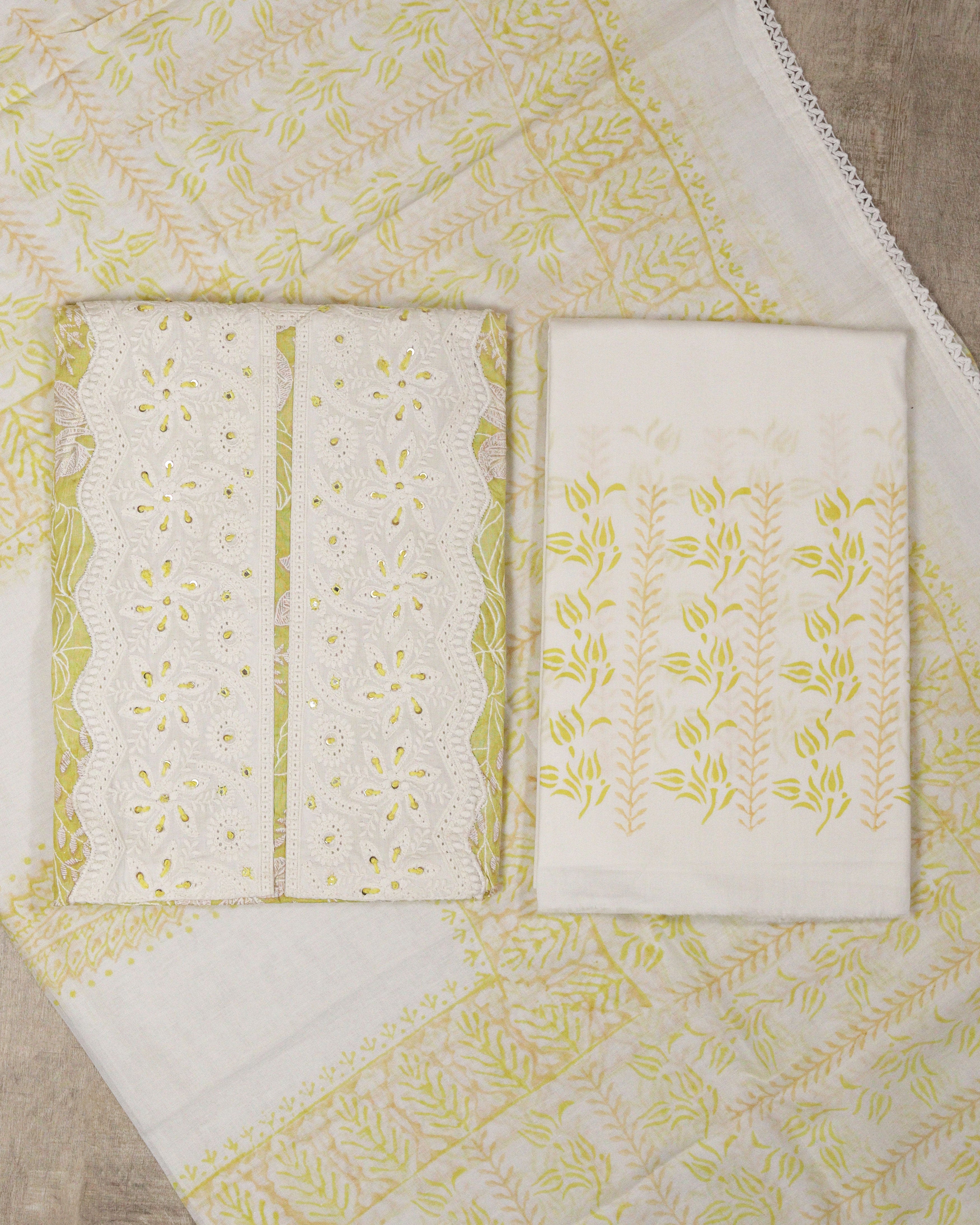 Load image into Gallery viewer, Pure Cotton Unstitched Suit-5243
