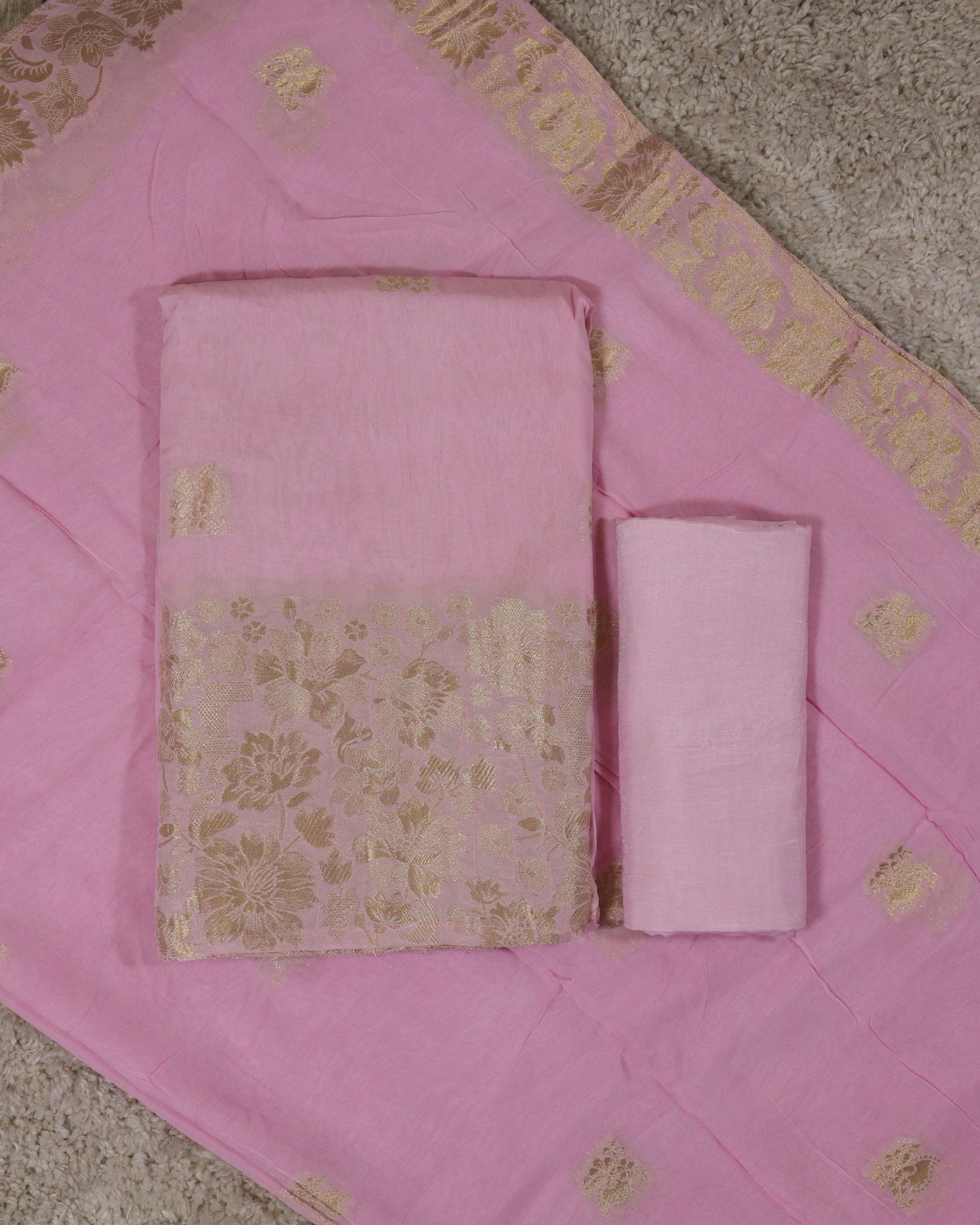 Load image into Gallery viewer, Viscose Organza unstitched Suit-3757

