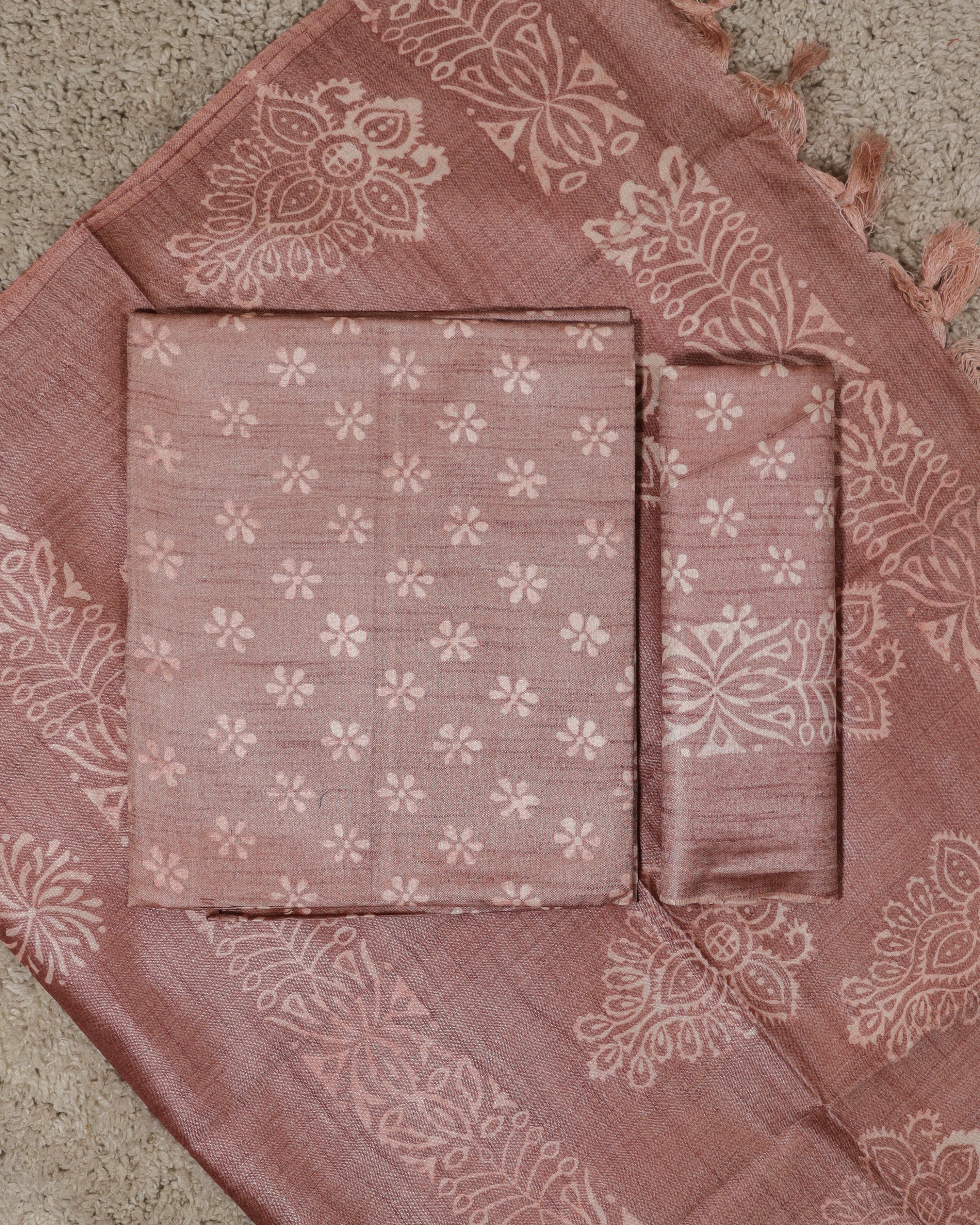 Load image into Gallery viewer, Katan Silk Unstitched Suit-8239

