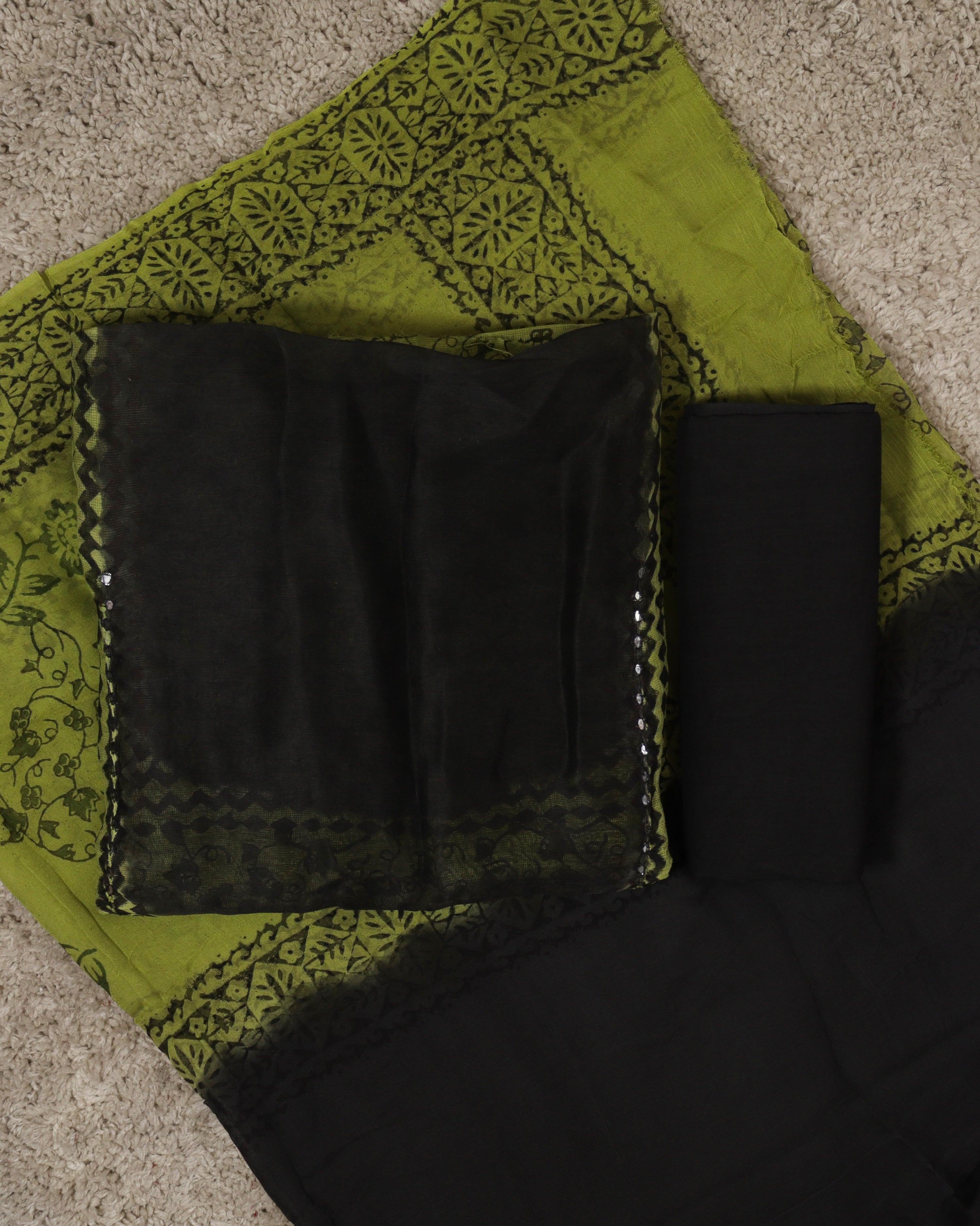 Load image into Gallery viewer, Net Kota Unstitched Suit-8213
