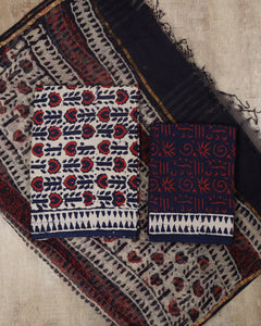 Pure Cotton Unstitched Suit-5276