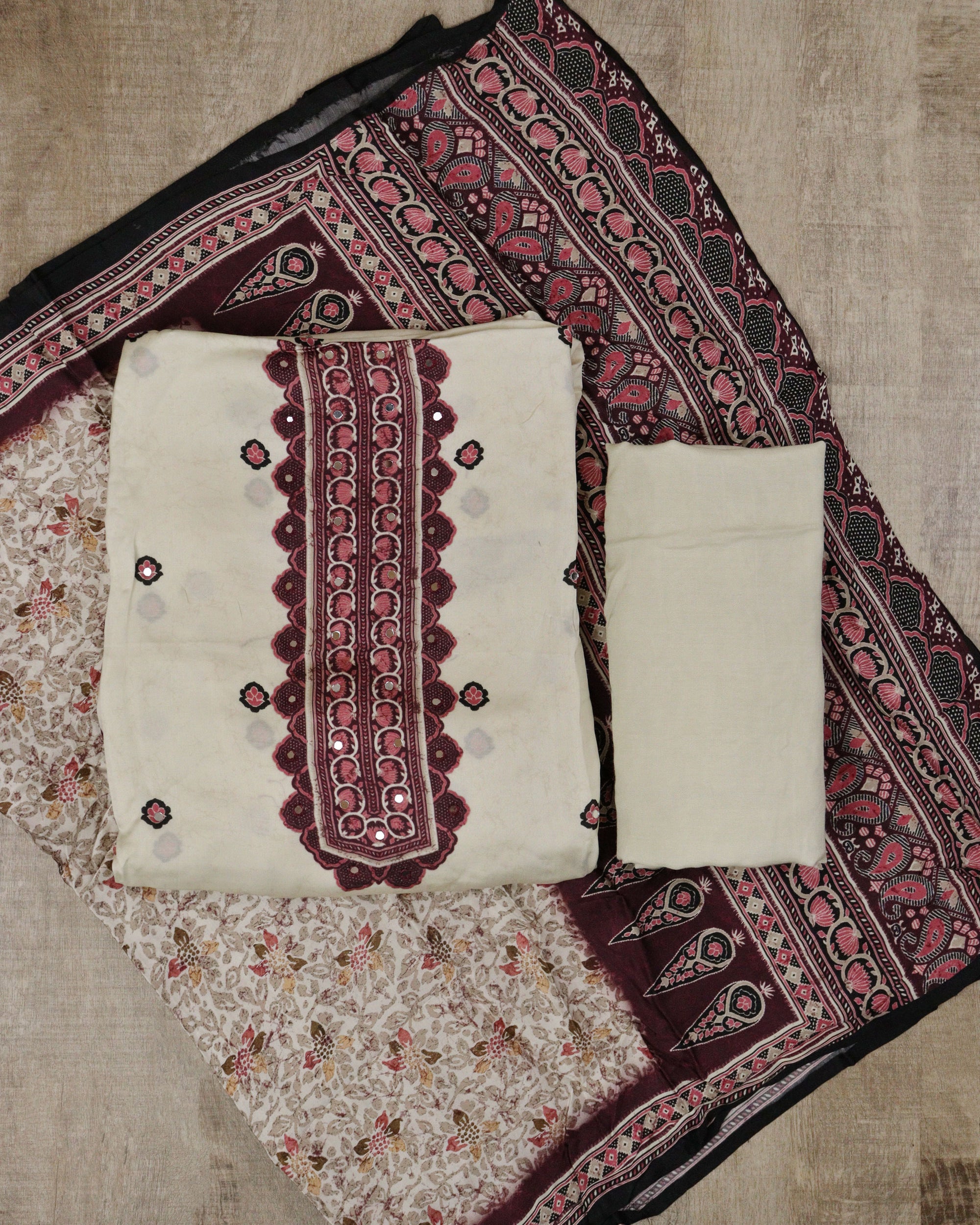 Load image into Gallery viewer, Pure Modal Muslin Silk Unstitched - 00196
