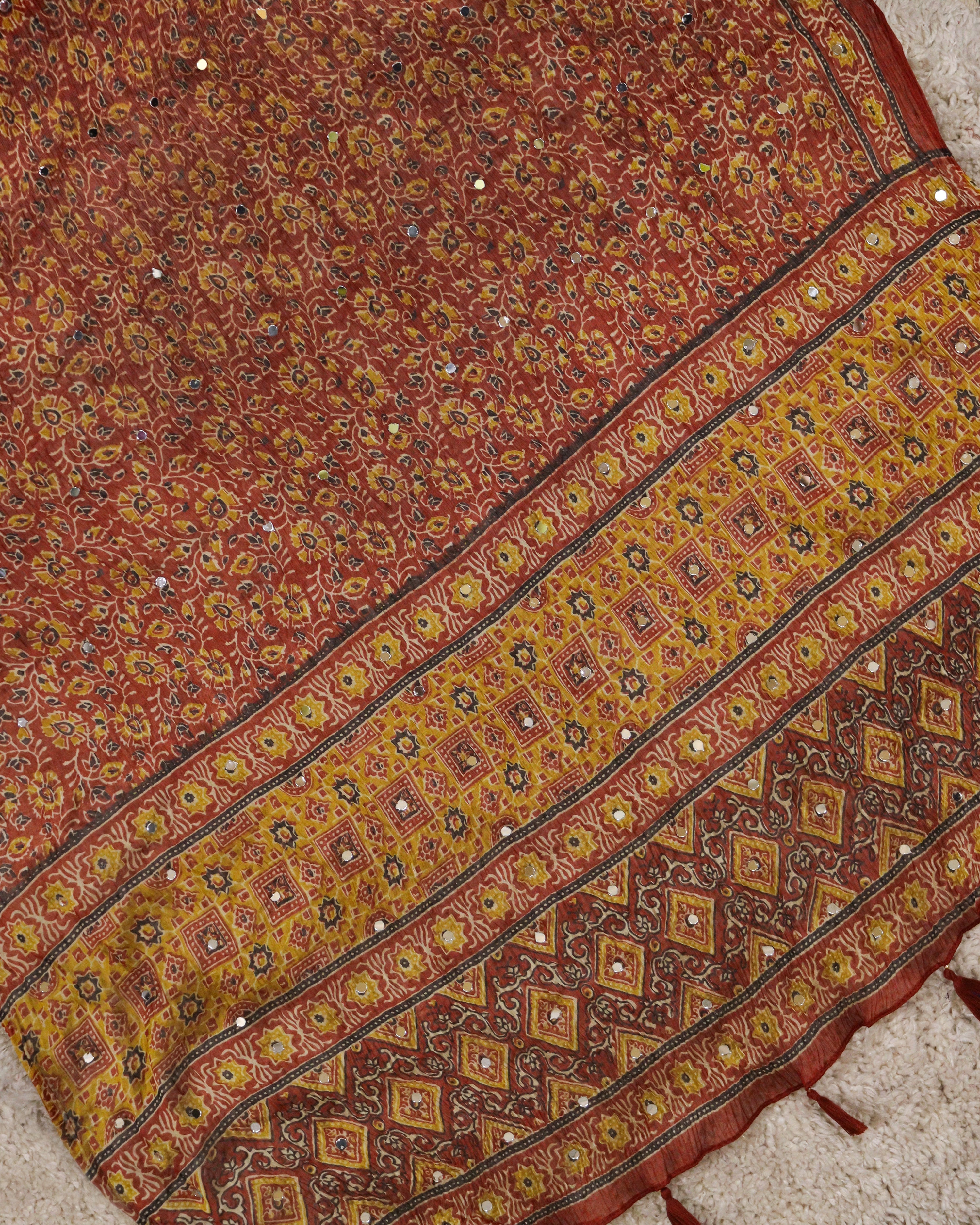 Load image into Gallery viewer, Chiffon Dupatta-4302
