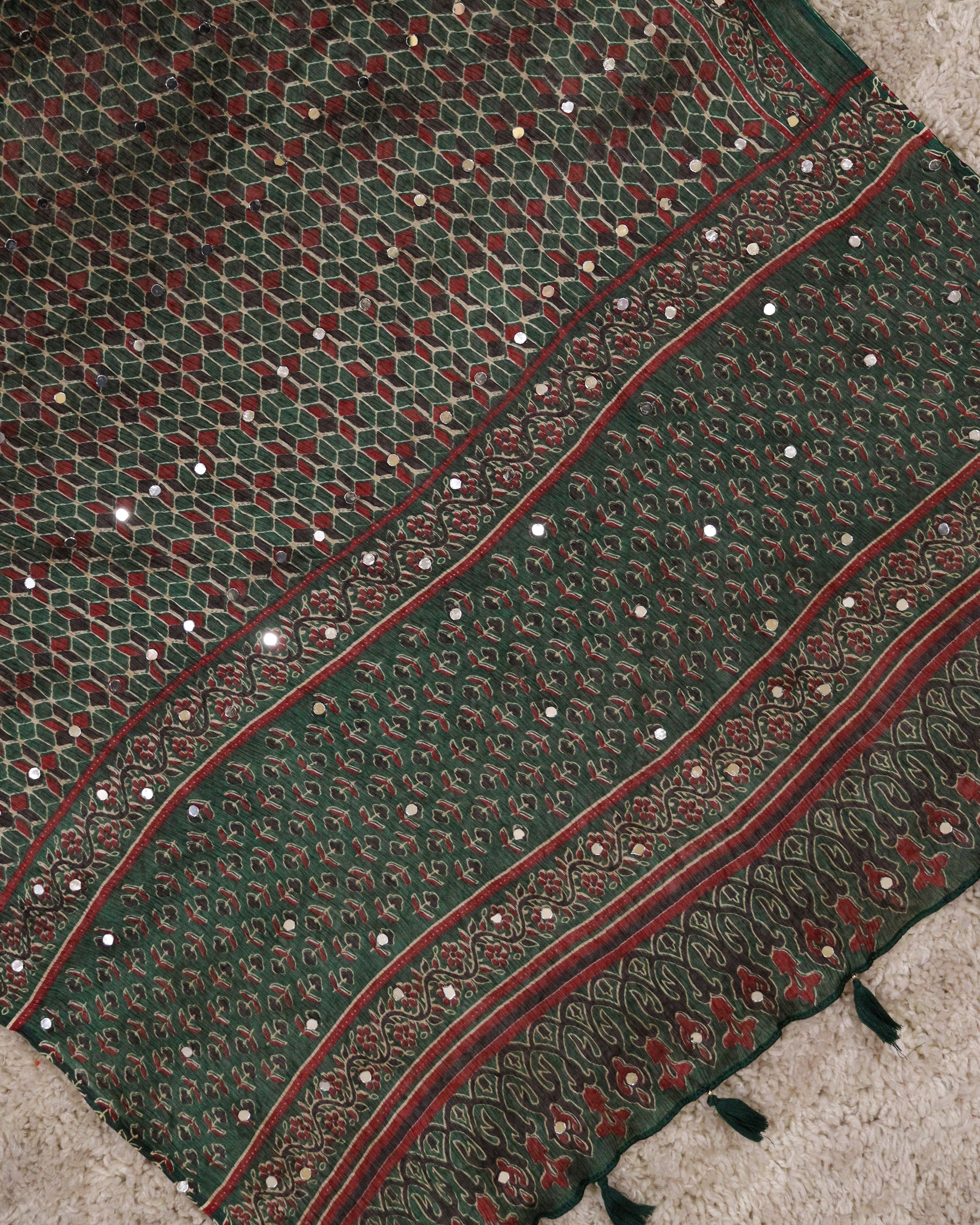 Load image into Gallery viewer, Chiffon Dupatta-4648
