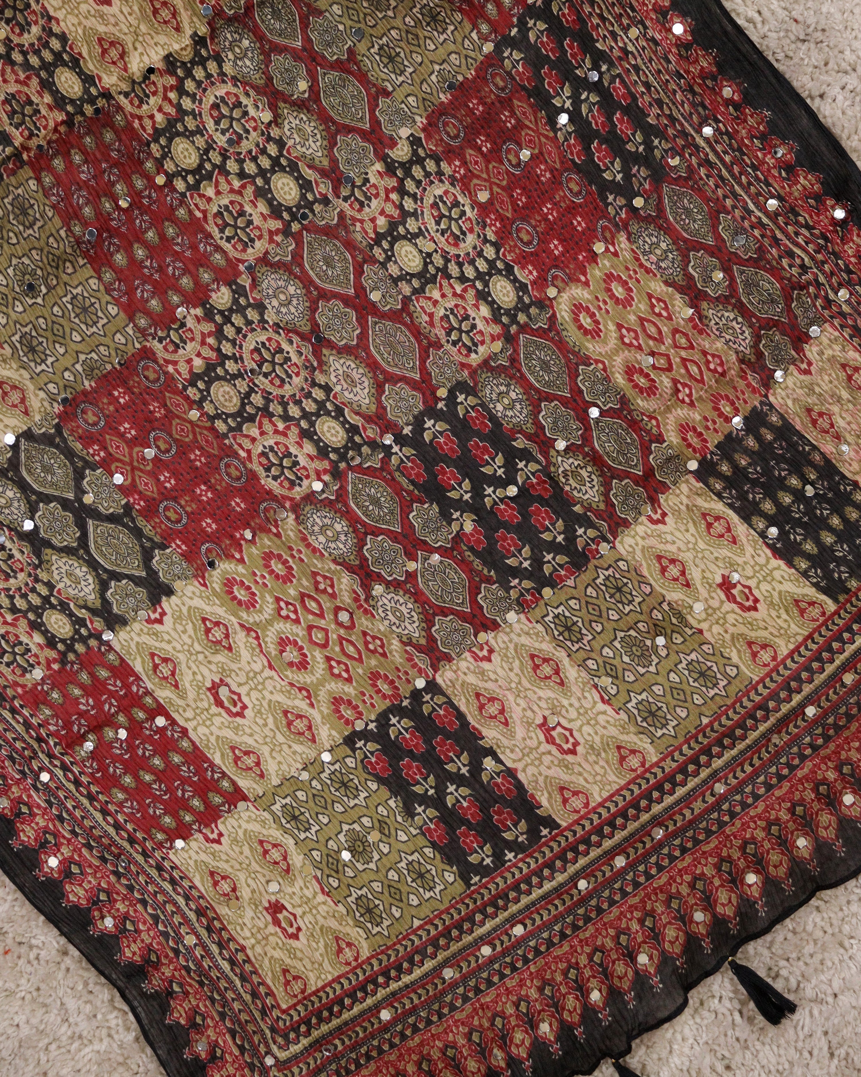 Load image into Gallery viewer, Chiffon Dupatta-4648
