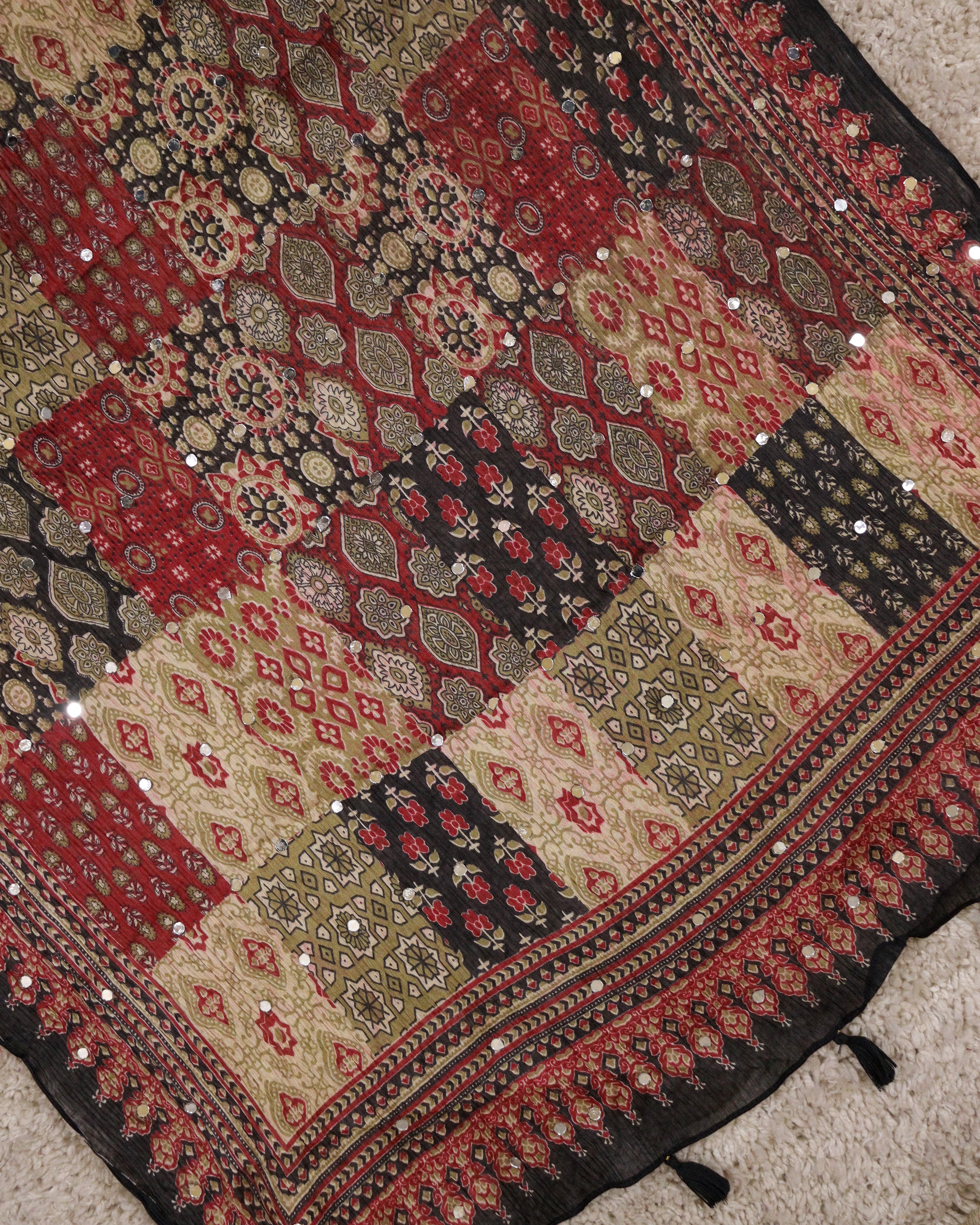 Load image into Gallery viewer, Chiffon Dupatta-4648
