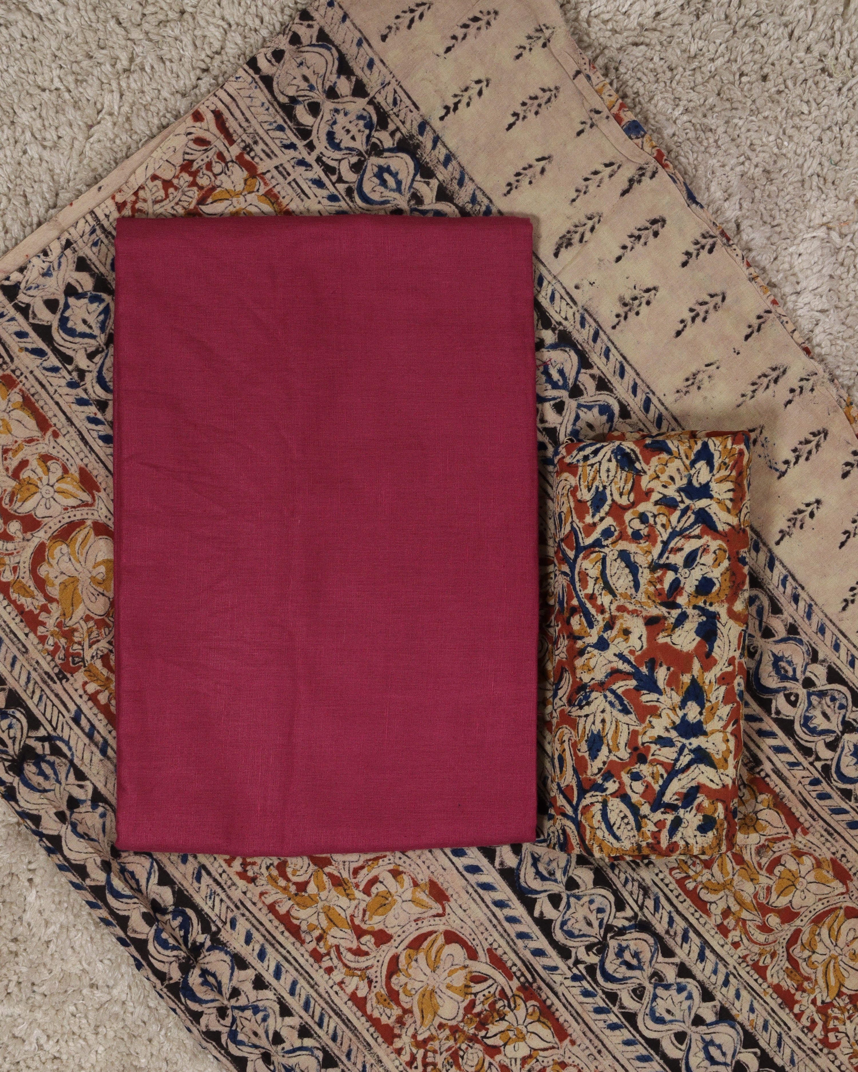 Load image into Gallery viewer, Cotton Unstitched Suit-8440
