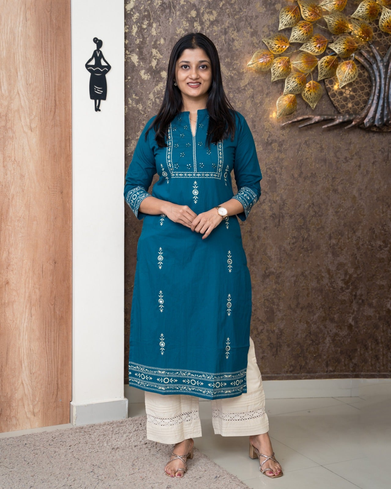 Load image into Gallery viewer, Cotton Kurti-5969
