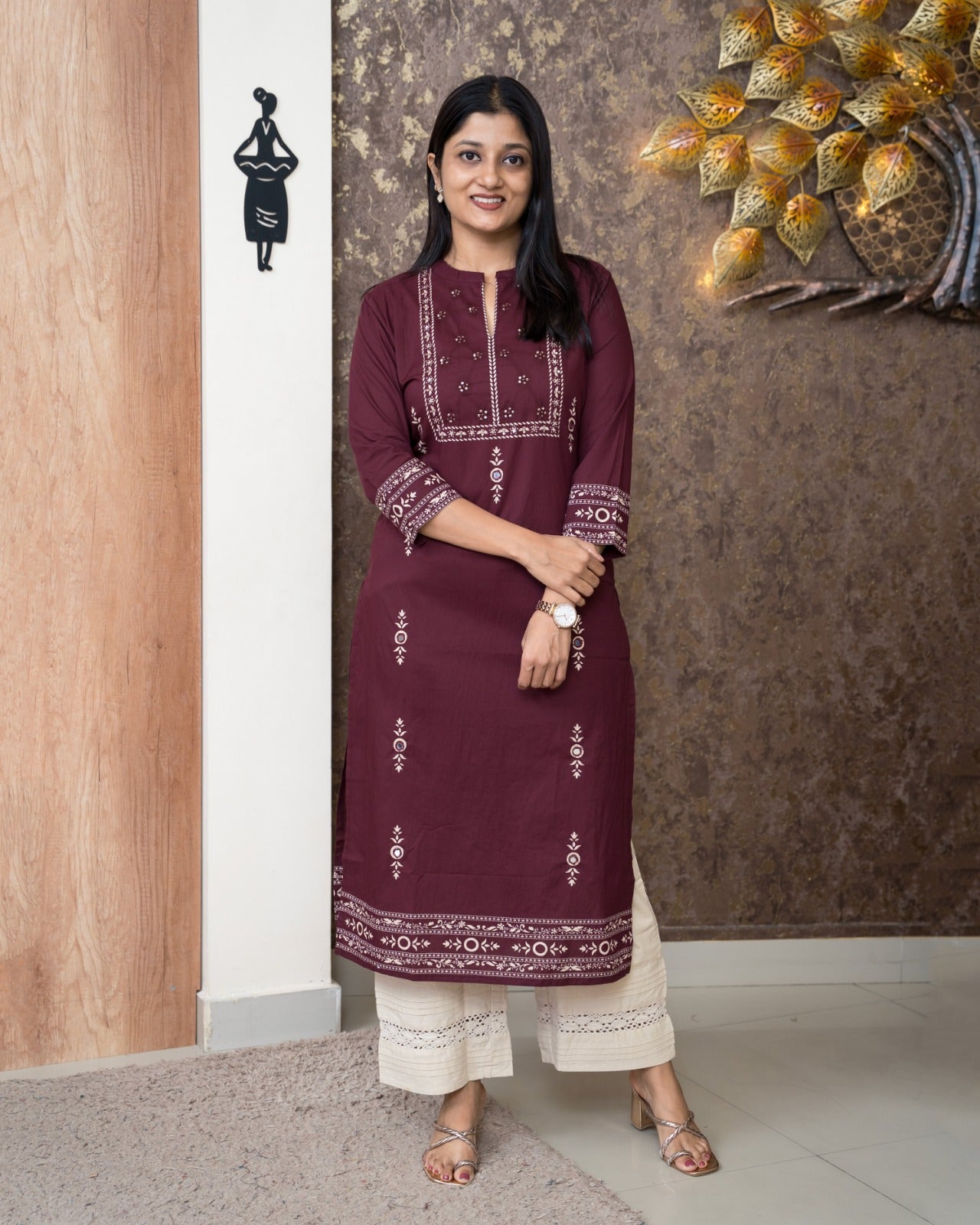 Load image into Gallery viewer, Cotton Kurti-5969
