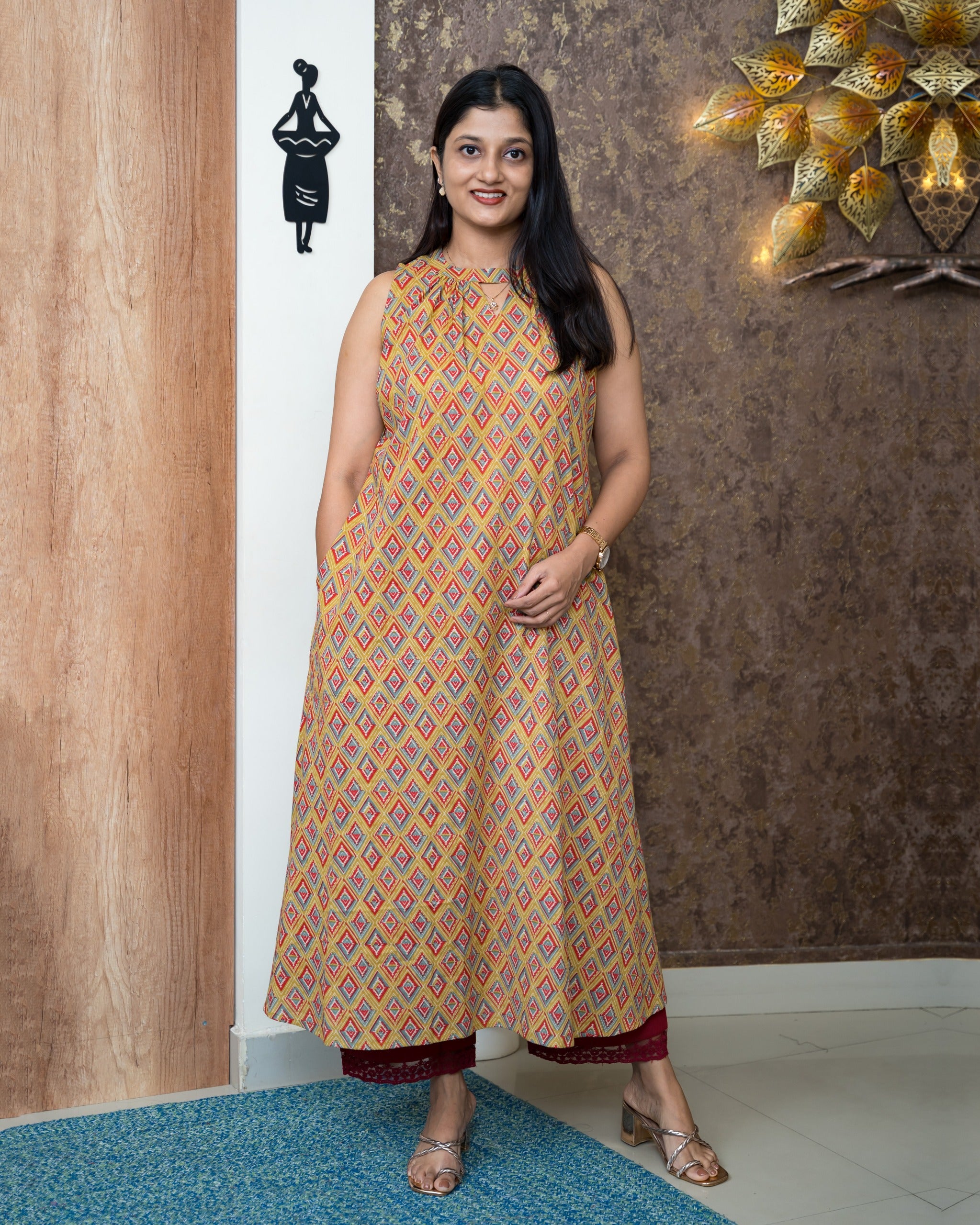 Load image into Gallery viewer, Cotton Designer Kurti(Pre-Order)-950
