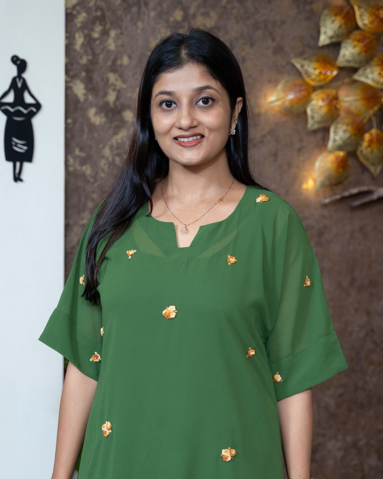Load image into Gallery viewer, Faux Georgette Designer Kaftan(Pre-Order)-1070
