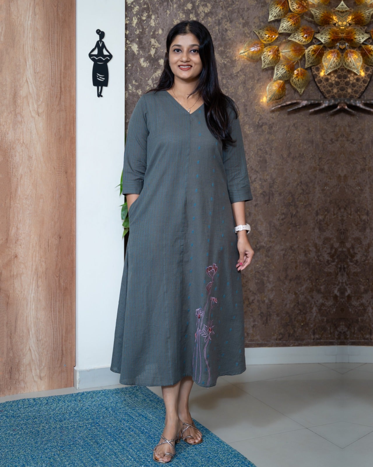 Load image into Gallery viewer, Cotton Designer Kurti(Pre-Order)-1134
