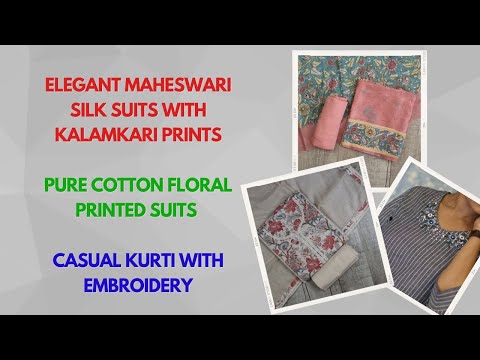Load and play video in Gallery viewer, Pure Maheswari Silk Suit-3600
