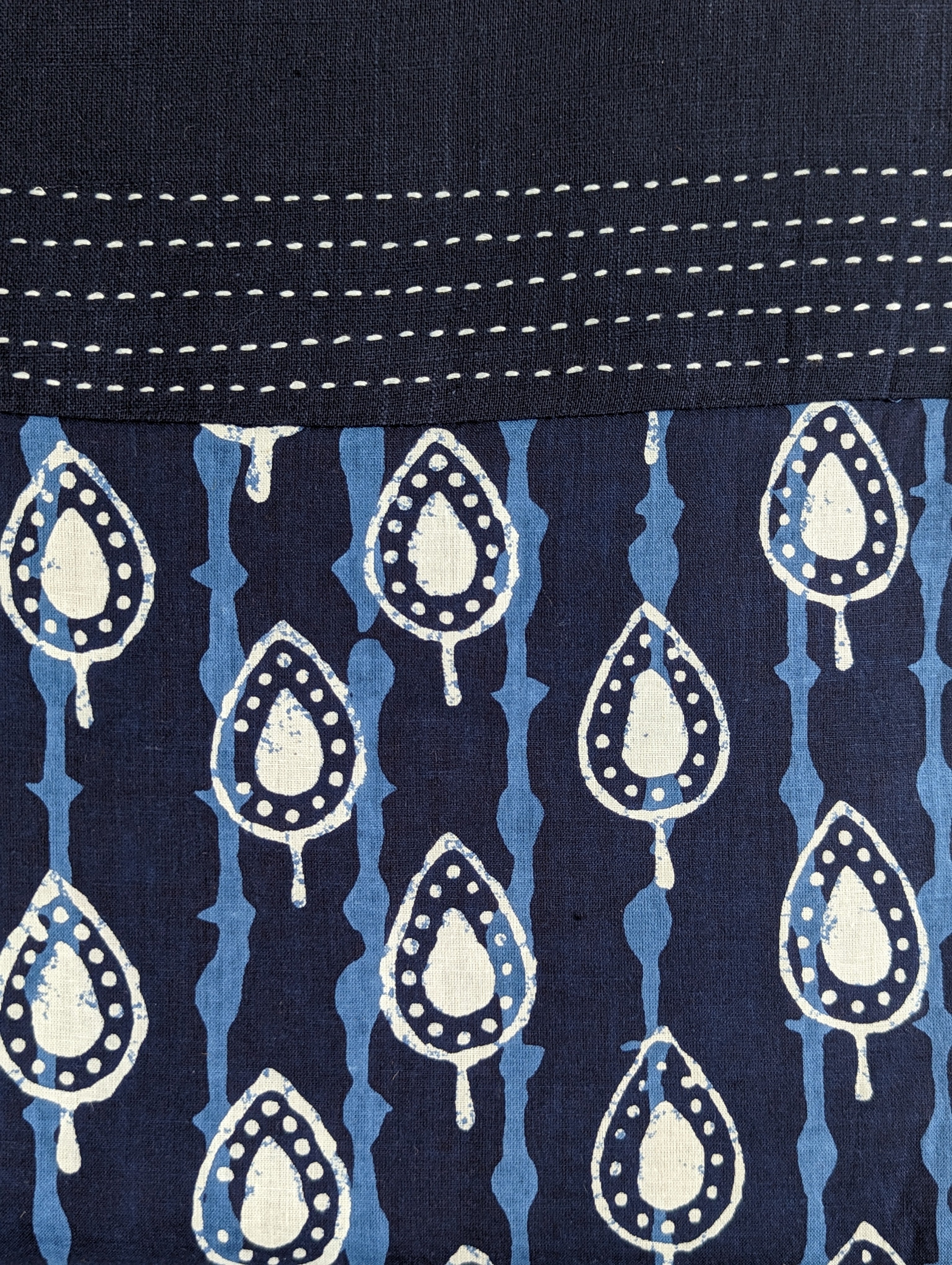 Load image into Gallery viewer, Midnight Blue Pure Cotton Unstitched Suit-3263

